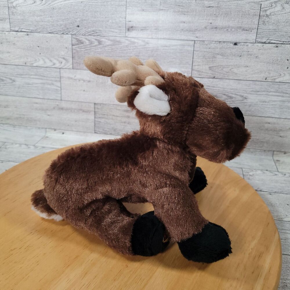 Ganz Webkinz Reindeer 9" Plush Stuffed Animal Retired‎ Hang Tag Brown